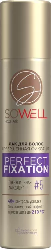 Лак для волос SoWell Perfect Fixation сверхсильной фиксации 75 мл – 1