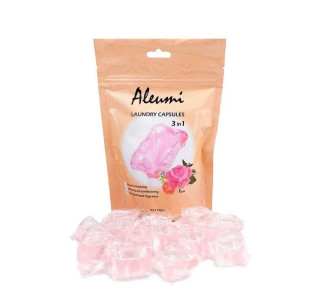 Капсулы для стирки ALEUMI 3 в 1 Роза 10 шт