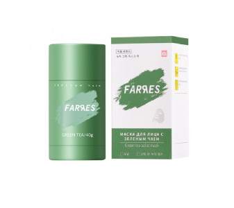 Маска для лица Farres Cosmetic роликовая с зеленым чаем 40 гр