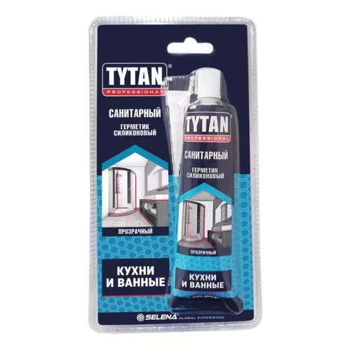 Герметик силиконовый Tytan Professional прозрачный 85 мл – 1