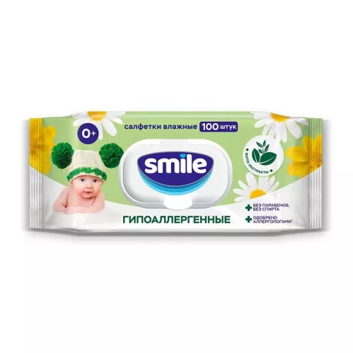 Салфетки влажные Ultra Fresh Premium Baby фитолиния с клапаном 100 шт – 1