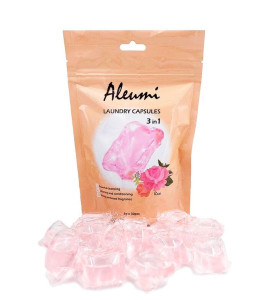 Капсулы для стирки ALEUMI 3 в 1 Роза 30 шт