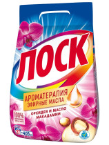 Стиральный порошок Лоск Автомат Ароматерапия Орхидея и масло Макадамии 4,05 кг
