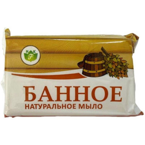 Мыло туалетное БАННОЕ 180г /Флора Мк