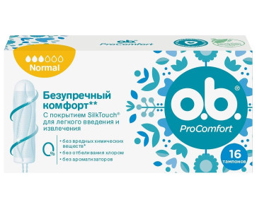 Тампоны O.B. ProComfort Normal 16 шт