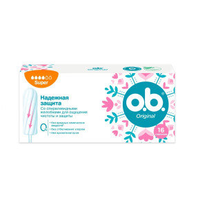 Тампоны O.B. Original Super 16 шт
