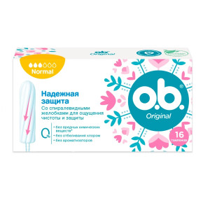 Тампоны O.B. Original Normal 16 шт