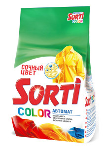 Стиральный порошок Sorti Color Автомат 2.4 кг