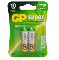 Батарейка GP Super алкалиновая 15А-CR2 АА*10