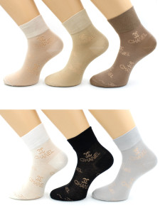 Носки Hobby Line женские Chanel размер 36-40