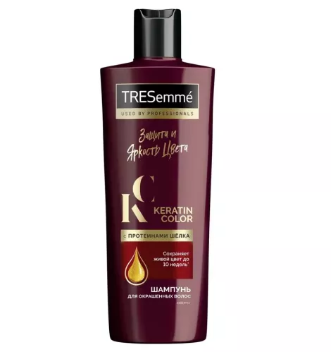 Шампунь для волос Tresemme Keratin Color защита и яркость цвета с протеинами шелка 650 мл – 1