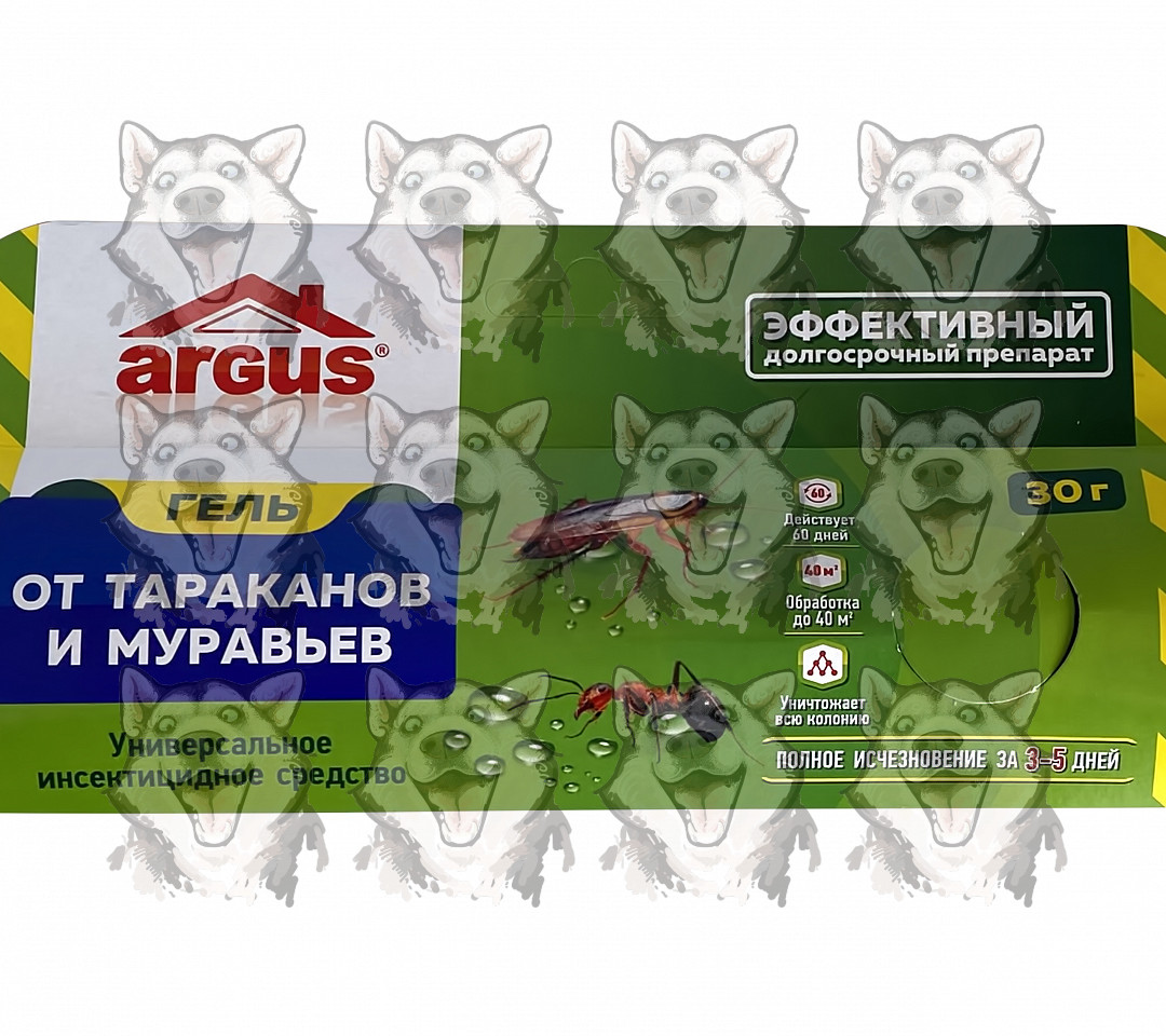 Гель-щприц от насекомых АВАНТИ Argus от тараканов и муравьев 30 гр. Купить  в интернет-магазине Бонжур