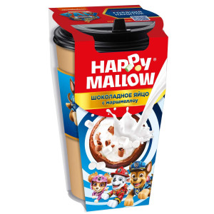 Яйцо HAPPY MALLOW шоколадное с маршмеллоу 70г