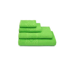 Полотенце  махровое цвет Зеленый 50х90 см