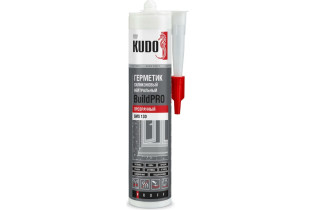 Герметик силиконовый Kudo Proff Buildpro SMS-130 прозрачный нейтральный 280 мл
