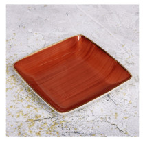 Тарелка Corsica orange керамическая 20х4 см