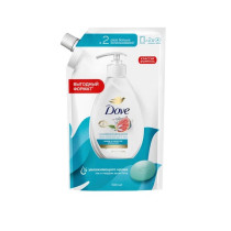 Крем-мыло жидкое Dove в мягкой упаковке инжир и лепестки апельсина 500 мл