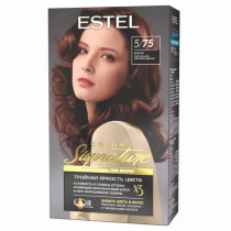 Крем-гель краска для волос Estel Color Signature Стойкая тон 5/75 Брауни 120 мл