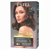 Крем-гель краска для волос Estel Color Signature Стойкая тон 7/7 Тирамису 120 мл