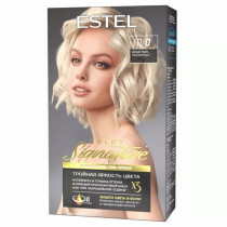 Крем-гель краска для волос Estel Color Signature Стойкая тон 10/0 Белый песок 120 мл