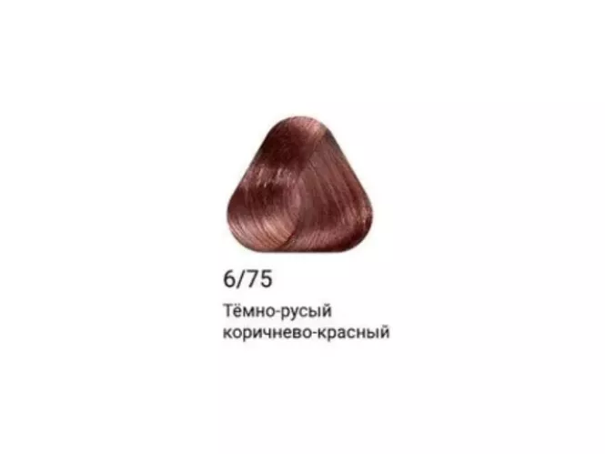 Краска для волос Estel Юная без аммиака тон 6/75 Темно-русый коричнево-красный 165 мл – 3