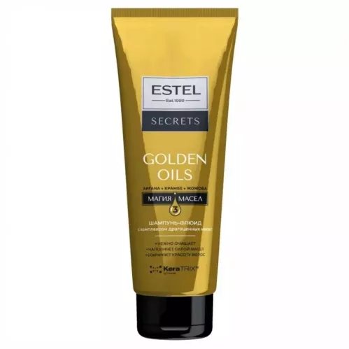 Шампунь для волос Estel Secrets Golden Oil флюид Комплекс драгоценных масел 250 мл – 1