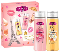 Подарочный набор Camay Romantique гель для душа с ароматом розы 250 мл и гель для душа с ароматом грейпфрута 250 мл