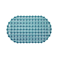 Коврик AQUA-PRIME цвет дымчато-голубой 65х36 см