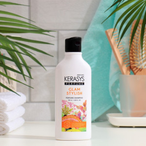 Шампунь для волос KeraSys Perfumed Line Гламур парфюмированный увлажняющий с коллагеном 180 мл