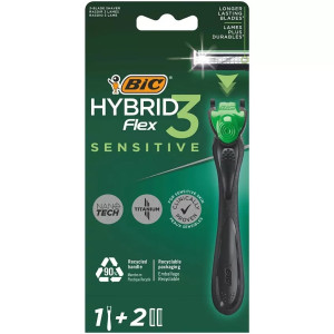 BiC Hybrid 3 Flex Sensitive Станок+ 2 смен.кассеты