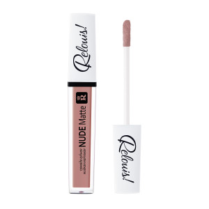 Жидкая помада для губ Relouis Nude Matte тон 28 бежево-розовый 4.5 гр - 1