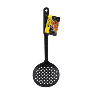 Шумовка Regent Inox Punto nero 33х11 см