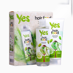 Подарочный набор YES Hair Food Увлажнение и питание шампунь 250 мл и бальзам-кондиционер 180 мл