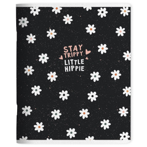 Тетрадь Be Smart Hippie. Ромашки А5 48 л клетка