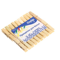 Прищепки Селфи бамбук 6 см 20 шт