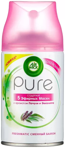 Освежитель воздуха AIRWICK Pure 250мл Древесный пачули и эвкалипт сменный баллон – 1