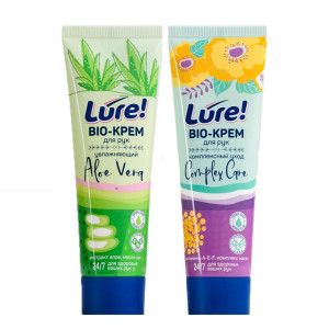 Подарочный набор Lure Delicate Touch Крем для рук  Bio Увлажняющий 75 мл и крем для рук Bio Комплексный уход 75 мл - 1