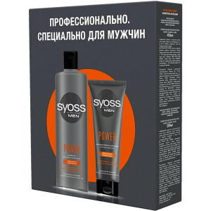 СЙОСС МЭН Спайка (Шампунь Power 450 мл+Бальзам Power 200мл)
