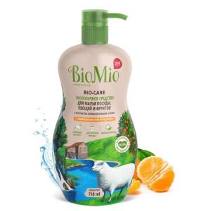 Средство для мытья посуды BioMio Bio-Care с эфирным маслом мандарина 750 мл