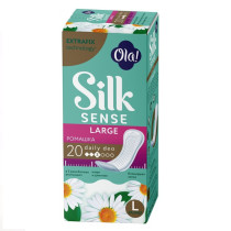 Прокладки ежедневные Ola! Silk Sense ромашка 20 шт