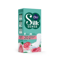 Прокладки ежедневные Ola! Silk Sense бархатная роза 20 шт