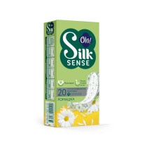Прокладки ежедневные Ola! Silk Sense стринг-мультиформ ромашка 20 шт