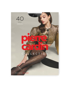 PC Колготки PERLES горошек NERO 40 р.2