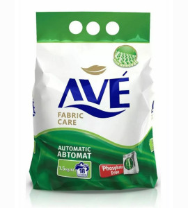 Стиральный порошок AVE автомат для цветных вещей 1.5 кг