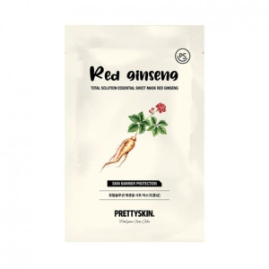 PrettySkin Тканевая маска с экстрактом красного женьшеня /23