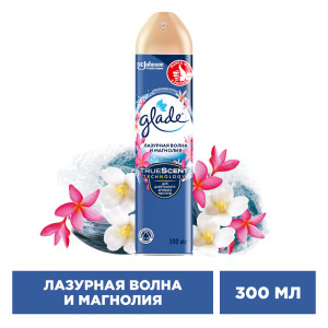 Освежитель воздуха Glade Лазурная волна и Магнолия 300 мл - 1