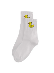 Носки MilotaBox женские Cute duck голубой размер 35-40