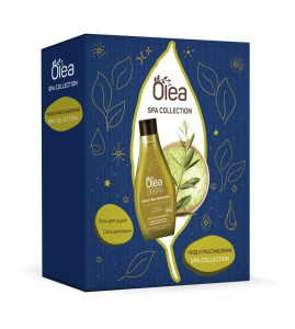 Подарочный набор Olea Spa Collection Гель для душа 300 мл Снятие стресса и соль для ванны 200 гр