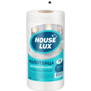 Салфетка для уборки House Lux  универсальная  рулон  28х20 см 70 шт