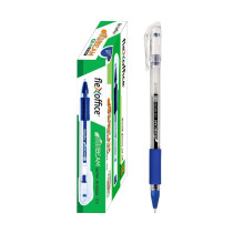 Ручка гелевая SunBeam игольчатая синяя 0.5 мм